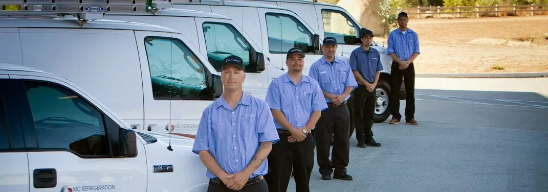 KIC Refrigeration crew ready for Mini Split Repair jobs across Bay Point